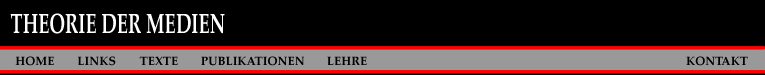 Theorie der Medien